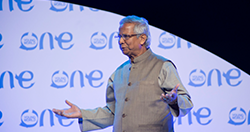 Professor Muhammad Yunus, Nobel Peace Prize, Laureate, One Young World, Economist