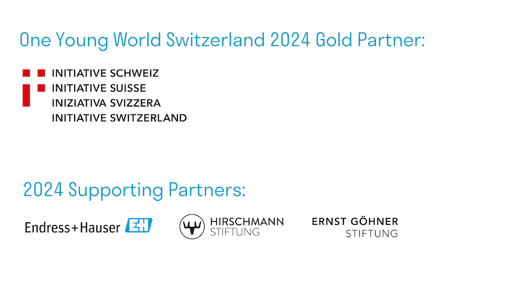 OYW Switzerland 2024 Gold and Supporting Partners Logo Wall