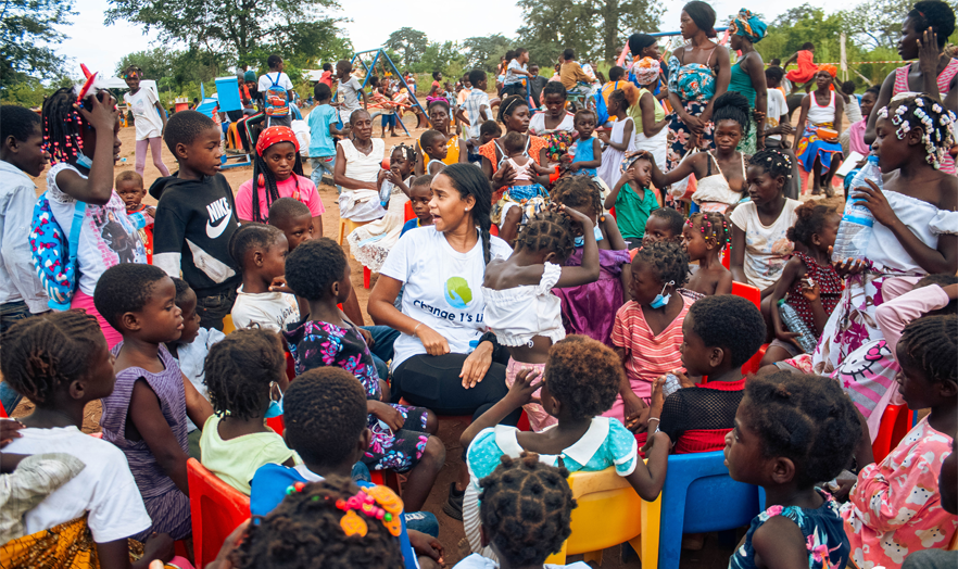 Image of OYW Ambassadors Changemakers field work