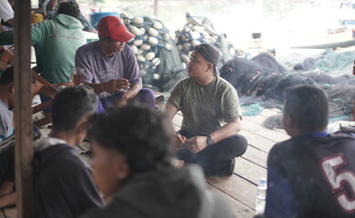 Indonesian fisherman participating in the Thresher Shark Indonesia (Teman Laut Indonesia Foundation)