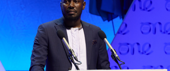  Eddy Balina at the One Young World Summit Belfast 2023
