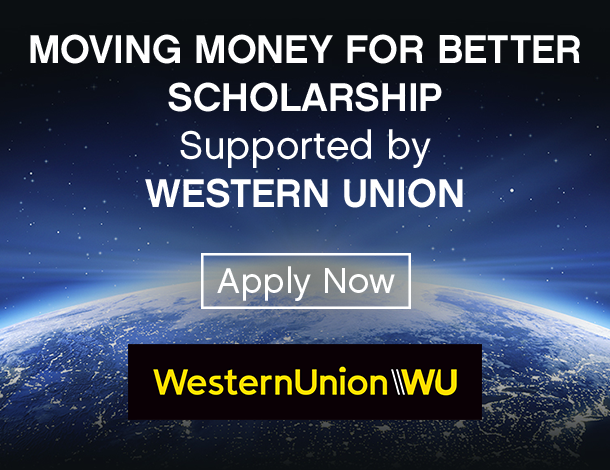 Image result for Western Union Moving Money for Better Scholarship for One Young World Summit in UK 2019